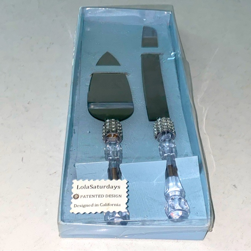 LolaSaturdays Cake Knife and Server Set